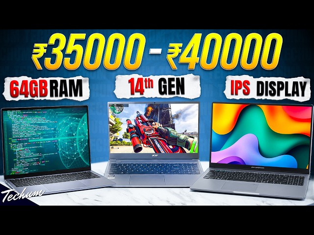 🔥HIGH DEMAND🔥Best Laptops Under ₹35000 to ₹40000 (2026)💥Gaming & Coding & Students