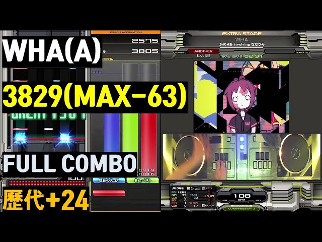 WHA(A) 3829(MAX-63)(歷代+24) FULL COMBO