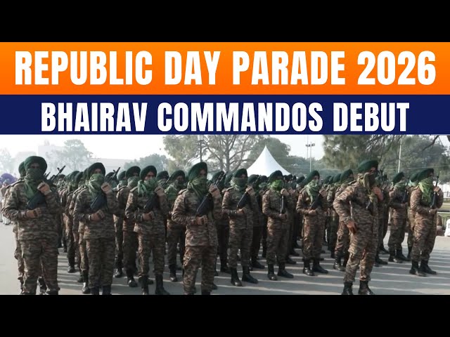 LIVE: India’s 77th Republic Day Parade Debuts Bhairav Commandos, Phased Battle Array, & Rare Animals