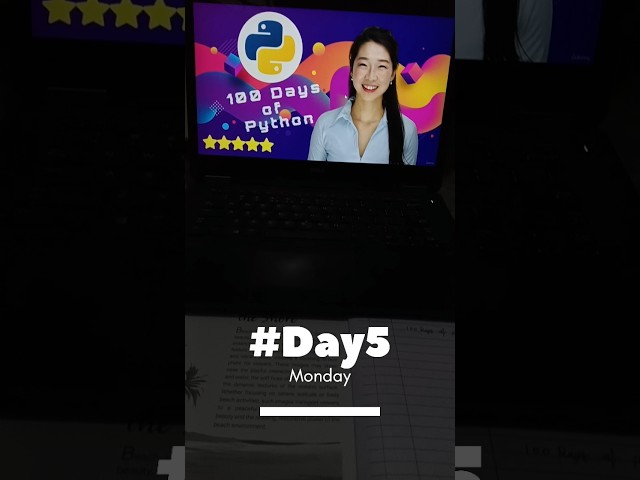 100 Days of Python challenge || Day 5 #shorts #pythonprogramming #100dayschallenge #career #tamil