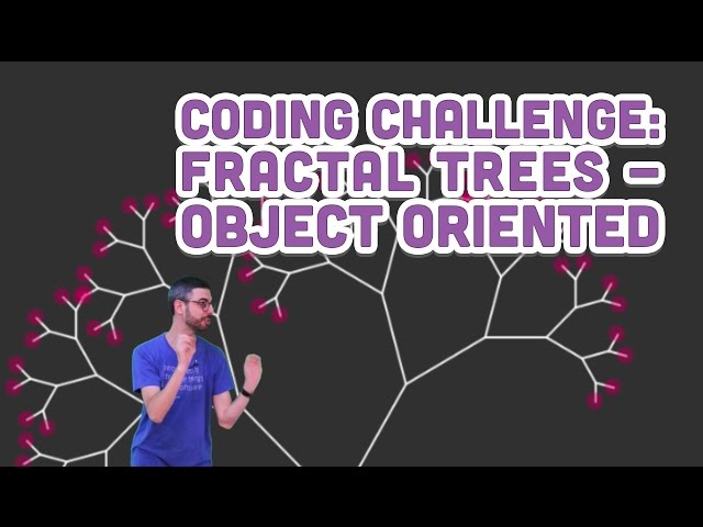 Coding Challenge #15: Object Oriented Fractal Trees