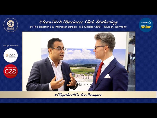 CleanTech Business, Finance & Science Leaders To Drive The CleanTech Decade Together - Anis Jouini