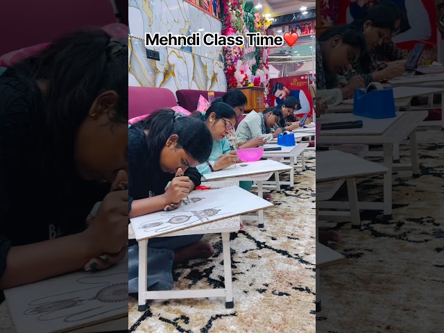 Mehndi Class | Mehndi Tutorial Live #mehndiclass #mehnditutorial #mehndi #rajmehandidesigner #new
