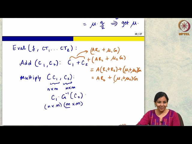 Fully Homomorphic Encryption - Part 3 #CH30SP #swayamprabha