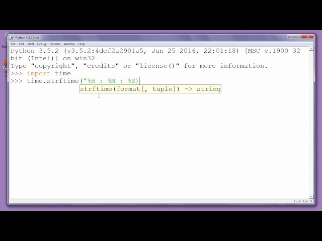 How to display time (hours minutes seconds in 24-hours and 12-hours formats) in Python