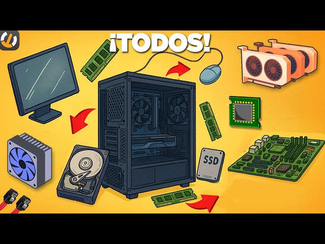 ALL PC COMPONENTS and parts in 5 minutes