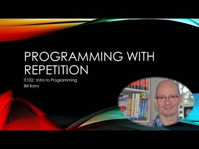 JavaScript - Week04b - Repetition - For Loops and Nested Loops
