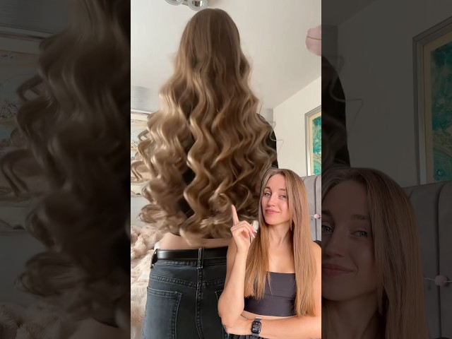 Perfect curls tutorial😮‍💨🤌🏻 Subscribe for new videos🤗 #hairstyle #hairtok #curls #sockcurls