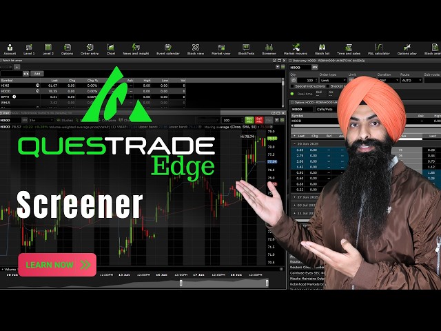 Questrade Screener: Simple Setup | Trade with StockTalkForU