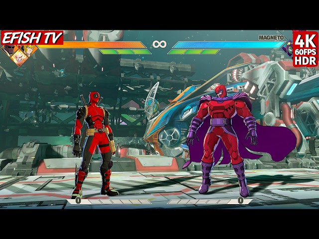 Deadpool vs Magneto (Max Difficulty) - Marvel Tokon