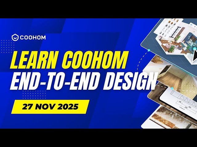 End-to-End Design Process Interior | LEARN COOHOM