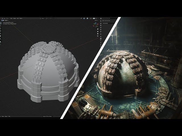 Create 3D Art Fast: The Power of Modeling, Kitbashing and the Asset Library