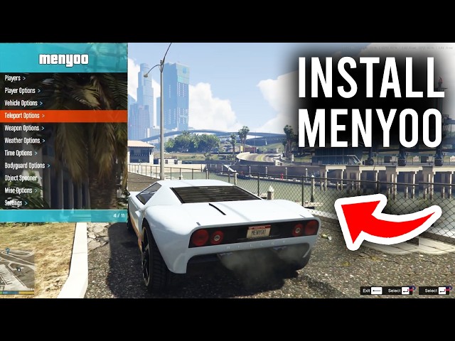 How To Install Menyoo Mod Menu In GTA 5 Enhanced - Tutorial