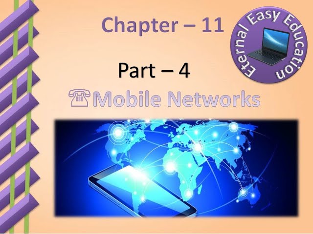 TN 12th computer application chapter-11 (Part - 4 Mobile Networks)