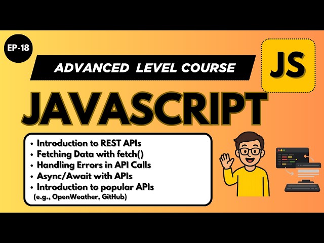 JavaScript API Tutorial in Hindi | Fetch API, Async Await,| JavaScript tutorial in Hindi (2026)