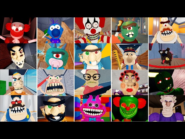 GRUMPY GRAN!,EPIC SCHOOL,BABY BOBBY,ANI TRON,EPIC CHOPPER,EVIL GRANDMA  ALL JUMPSCARE'S