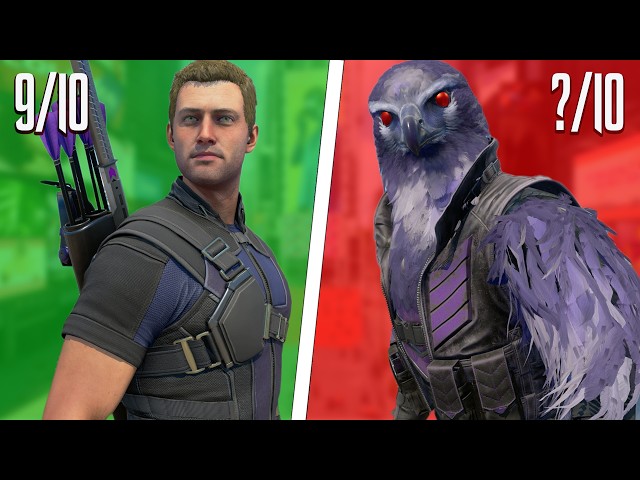 Rating EVERY Hawkeye Suit In Marvel's Avengers