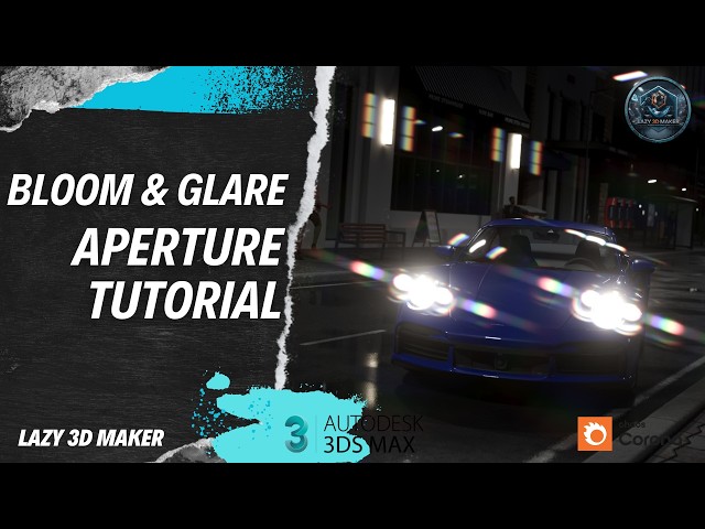 How to Use Aperture Editor in 3ds Max Tutorial.