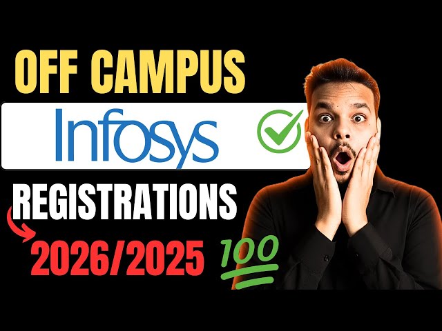 Infosys Mass Announcement For 2026, 2025 | Off Campus Drive | Infosys Hiring | Freshers Drive