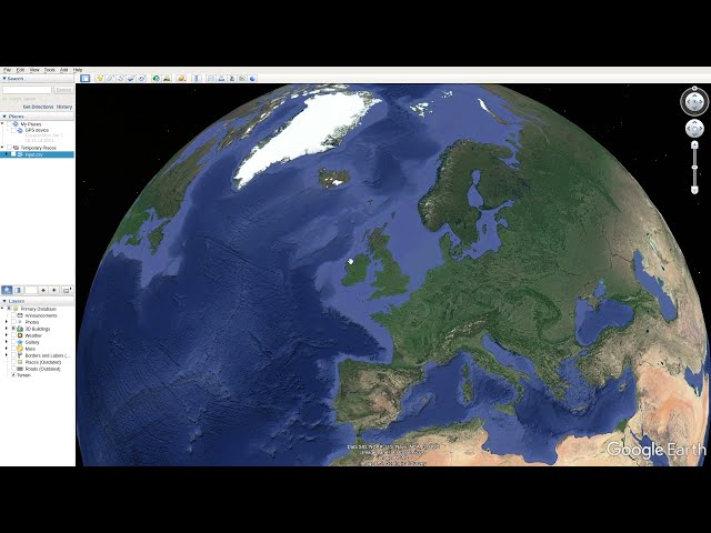 Geocode addresses with Google Earth Pro