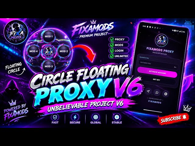 🔥 DYNAMIC PROJECT IN SKETCHWARE 🚀 | MODERN UI & ANIMATED LOGIN | FIXAMODS
