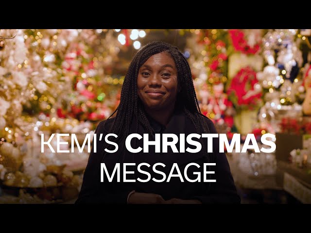 Kemi Badenoch's official Christmas Message