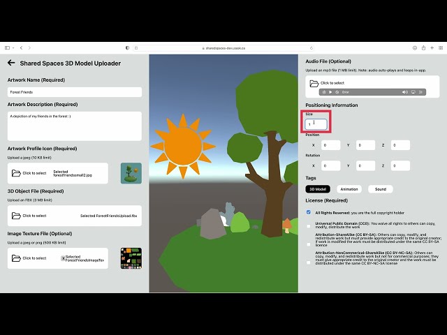 How to Use the Shared Spaces Augmented Reality Uploader