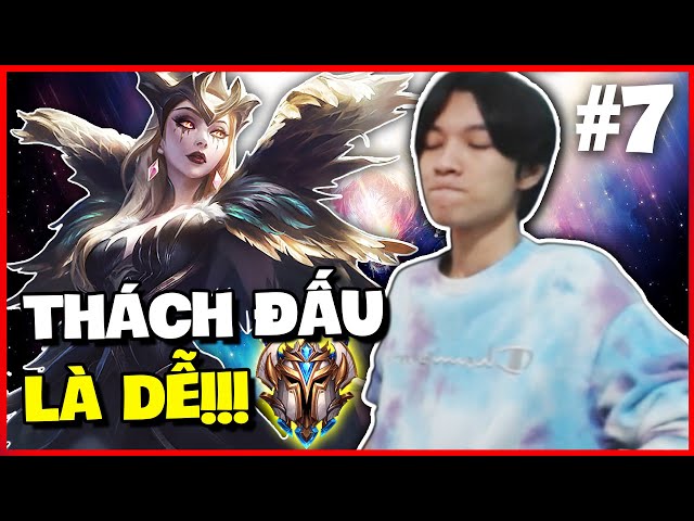 (LMHT) WHILE PLAYING AND BEING COMEDIC, HIEU CONQUERED THE CHALLENGE RANK !!!