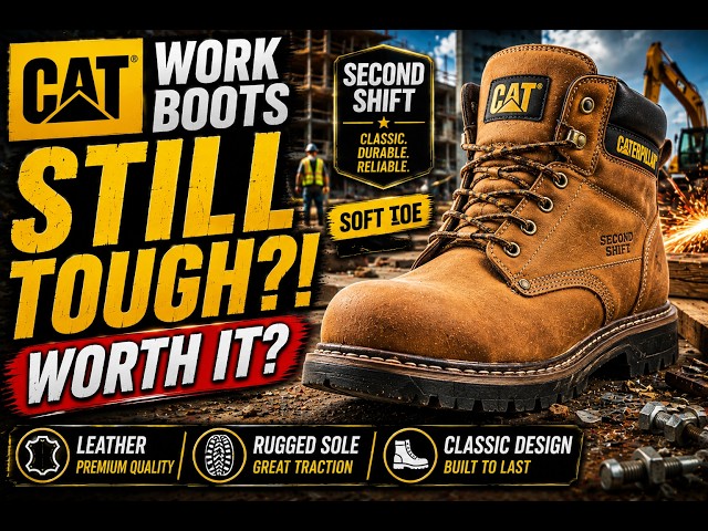 CAT Second Shift Work Boots Review  Are They Still Worth It