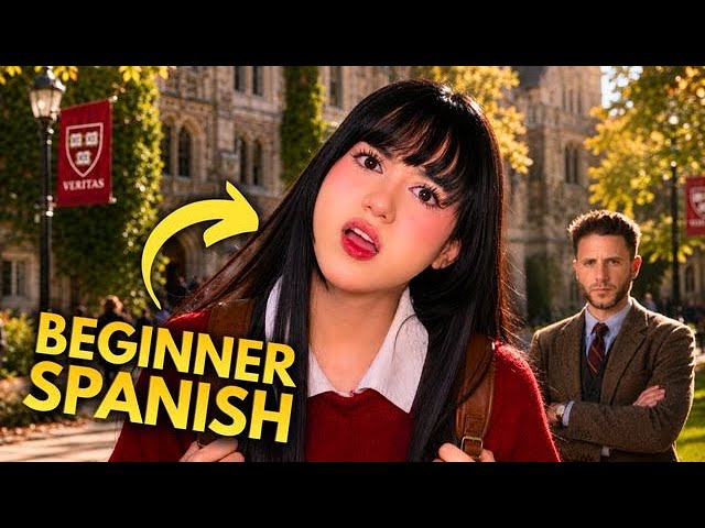 Beginner Spanish Story: "Clueless at Harvard”
