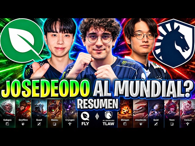 JOSEDEODO SE JUEGA IR AL MUNDIAL!😱 | TL vs FLY Resumen Completo LCS PLAYOFFS 2026 en ESPAÑOL