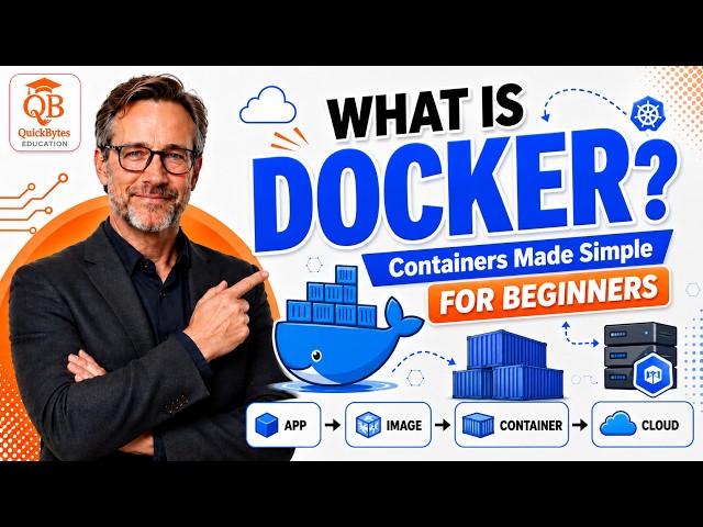 What Is Docker? Docker Explained Simply for Beginners