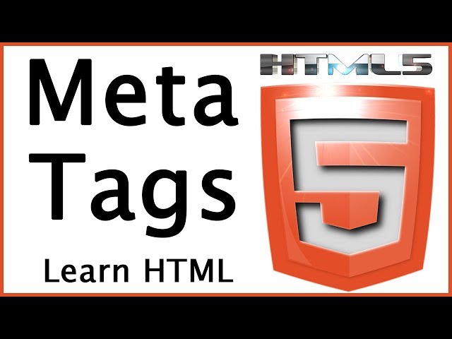 HTML Tutorial For Beginners - HTML5 Meta Tags Overview - Learn HTML5