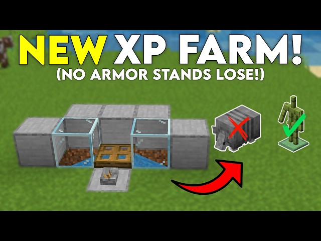BEST NEW XP Farm for Minecraft Bedrock 26.40+!