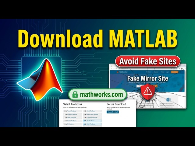 How to Download and Install MATLAB (2026) — Official Safe Method