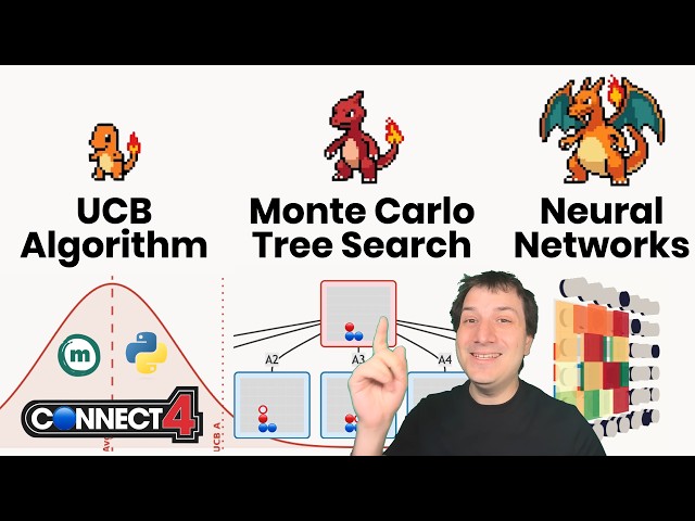 AlphaZero Explained: Full Interactive Crash Course with Connect 4 & Marimo Python Notebooks