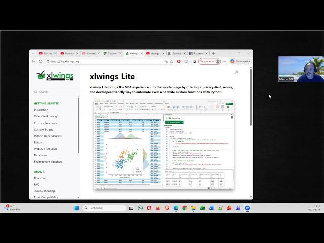 Python Machine Learning in Excel with "xlwings lite"