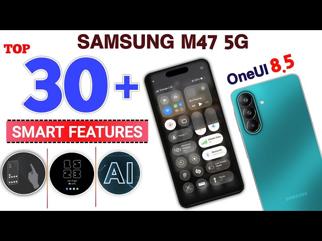 Samsung Galaxy M47 5G Tips And Tricks | Samsung Galaxy M47 5G Hidden Features Top 30+