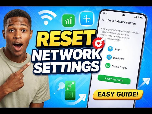 Fix Network Problems on Android | Reset Network Settings