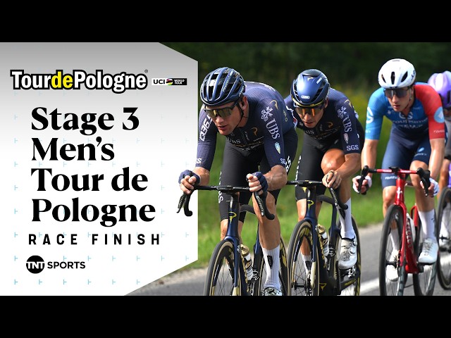 EXECUTED TO PERFECTION! 🚀 | Men's 2026 Tour de Pologne Stage 3 Final KM's | TNT Sports Cycling