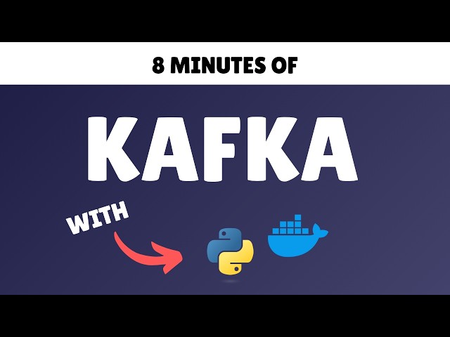 MASTER Apache Kafka in just 8 minutes to Build Real-Time Apps