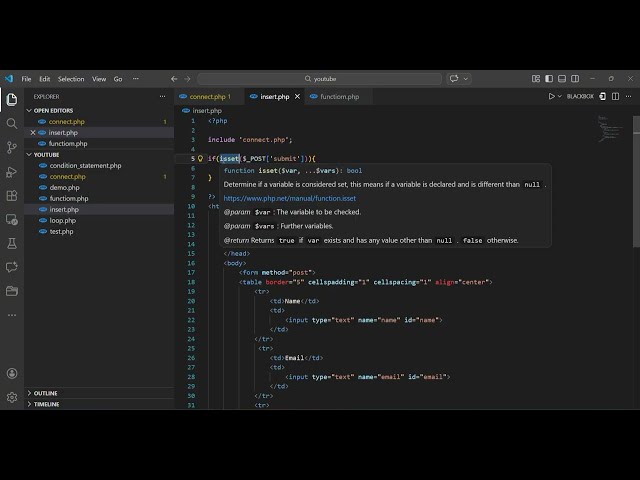 PHP CRUD Tutorial – Insert Record into Database (MySQL) | Beginner Friendly