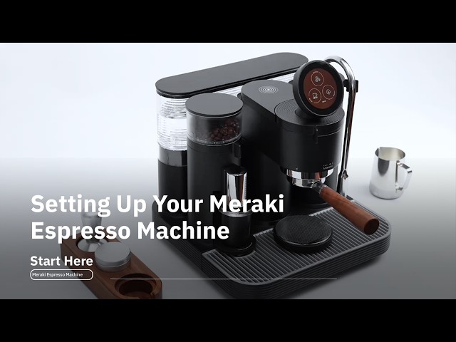 Meraki Espresso Machine | Quick Start Guide