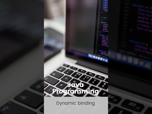 What is dynamic binding in Java? #shorts #viral #omishatech #java #dynamicbinding