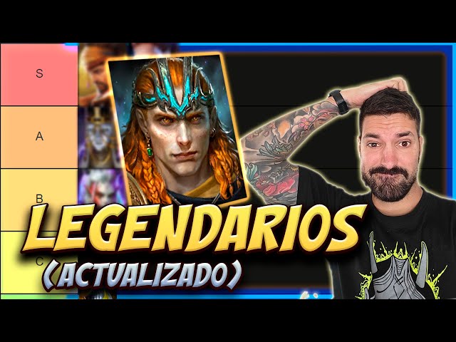 TIERLIST de LEGENDARIOS actualizado! 🤔 (Agosto de 2024)【 RAID SHADOW LEGENDS 】