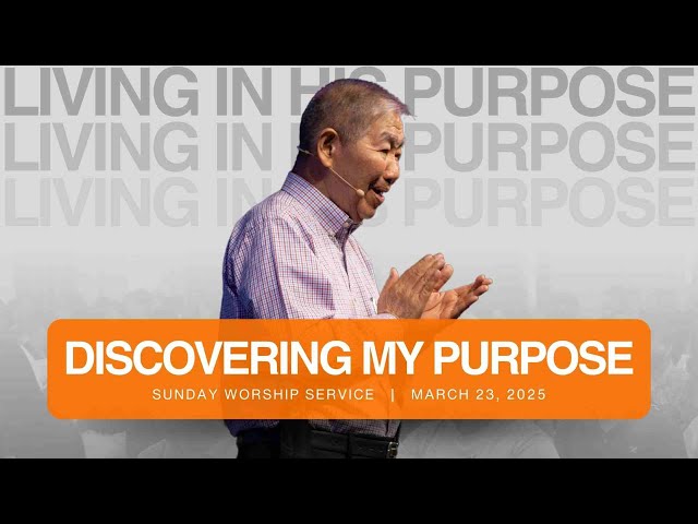 DISCOVERING MY PURPOSE | JESSE VELASCO