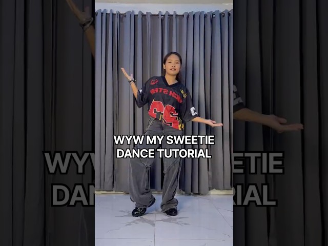WYW MY SWEETIE TikTok Dance Tutorial Slow and Mirrored #shorts #tiktok #dancechallenge #dancetrend