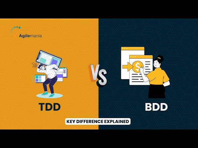 TDD vs BDD | Test Driven and Behavior Driven Development Difference Explained | Agilemania