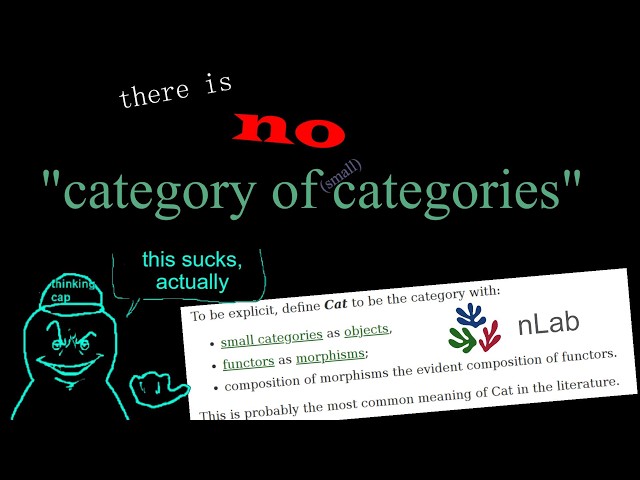 There is no "Category of Categories"