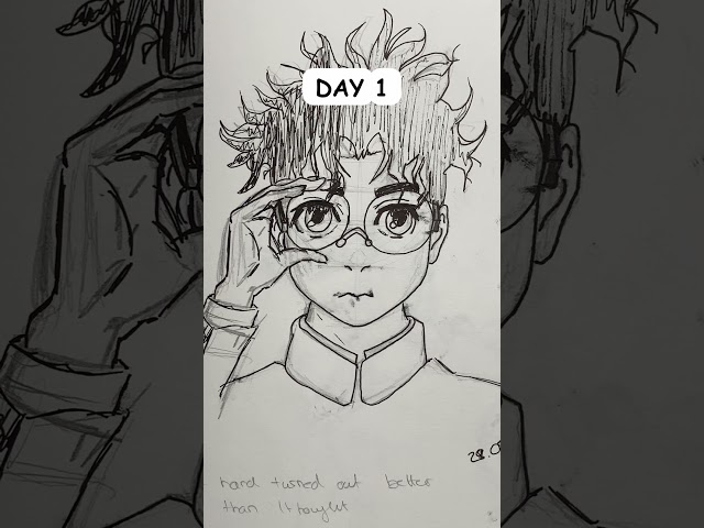 Art Progress as a Beginner – 7 Days of Daily Drawing
